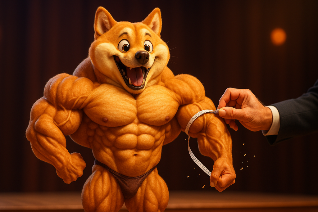 Wiederholt Dogecoin nun Pump-Muster und folgt Maxi Doge als Naechstes